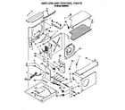 Whirlpool CA29WC51 airflow and control diagram