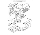 Whirlpool ACM152XE0 airflow and control diagram