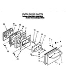Oven door