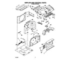 Whirlpool ACQ142XD1 airflow and control diagram