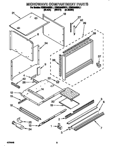 Microwave compartment