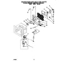 KitchenAid KEMS378BBL1 magnetron and air flow diagram