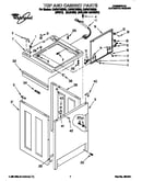 Top and cabinet
