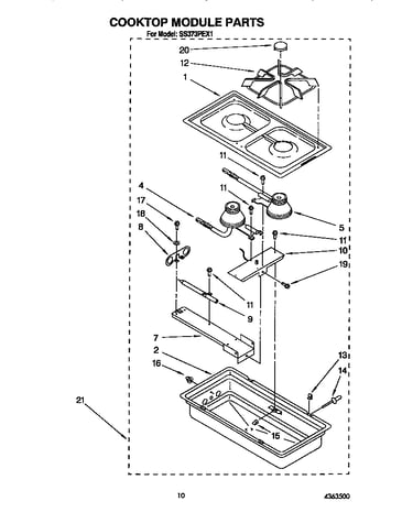 Cooktop module