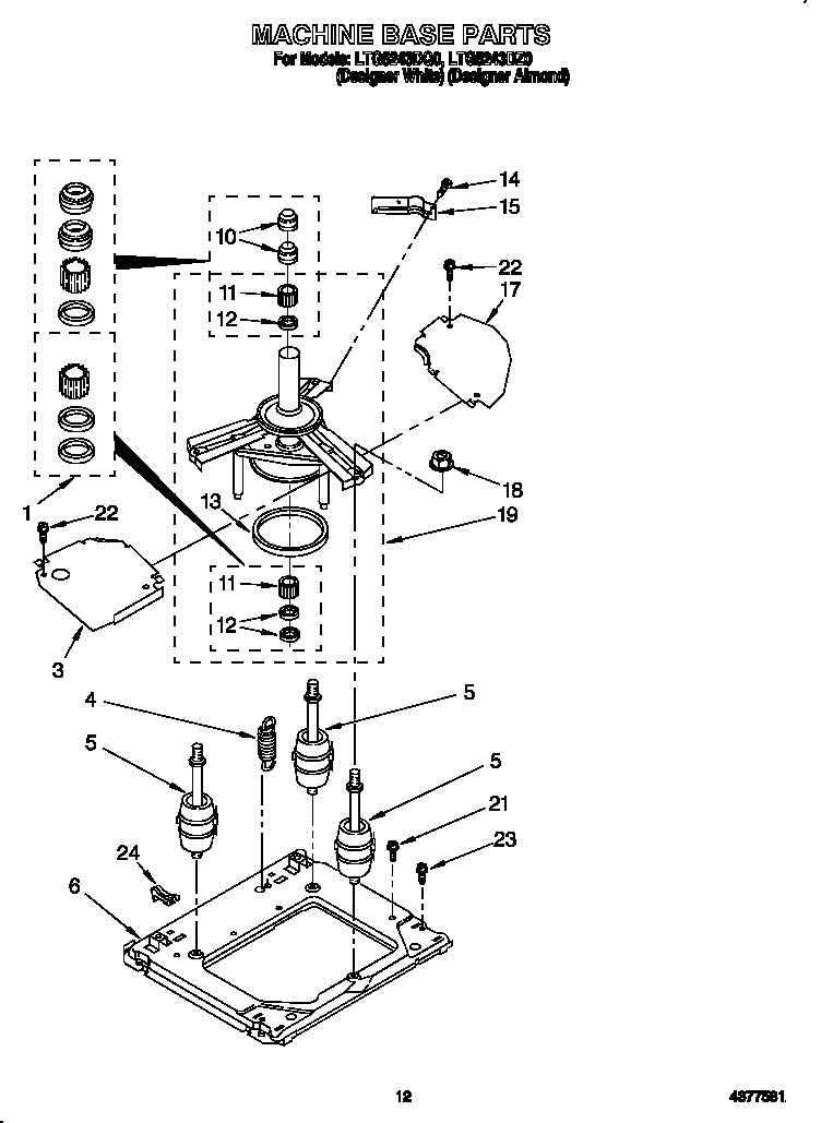 Machine base
