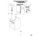 Whirlpool LTG5243DZ0 washer water system diagram