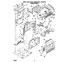 Whirlpool ACU124XD1 airflow and control diagram