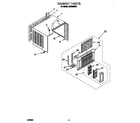 Whirlpool ACU082XD1 cabinet diagram