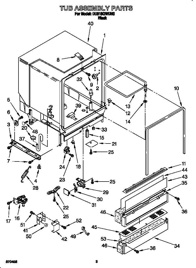 Tub assembly