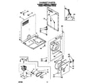 Whirlpool LDR3822DQ1 cabinet diagram