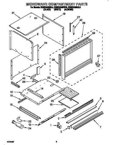 Microwave compartment