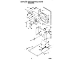Whirlpool D40A3 airflow and control diagram