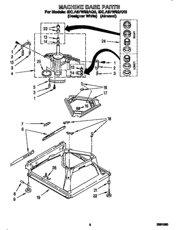 Machine base