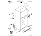 Whirlpool ET23PKXGW00 cabinet diagram