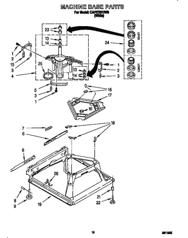 Machine base