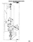 Brake and drive tube