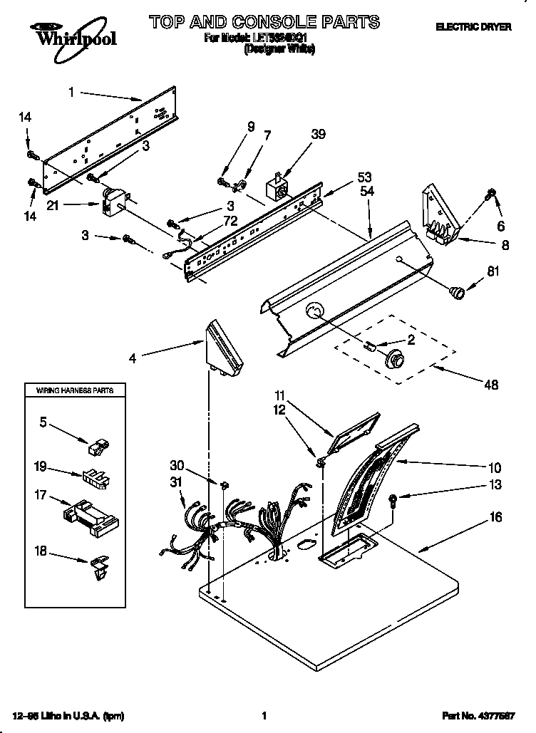 TOP AND CONSOLE