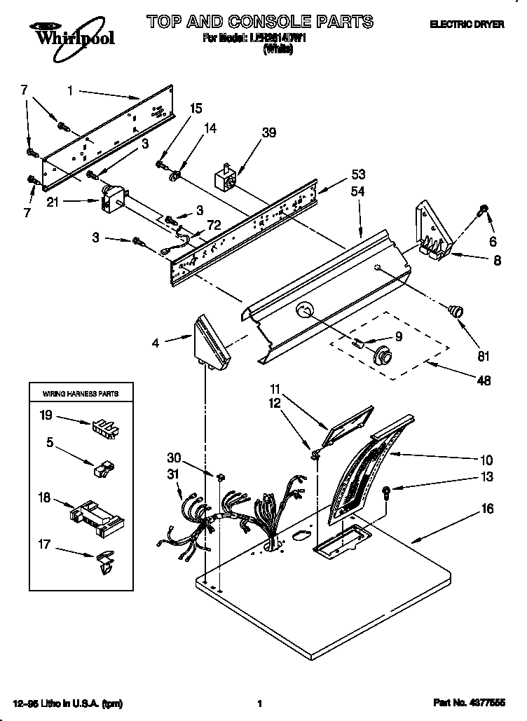 TOP AND CONSOLE