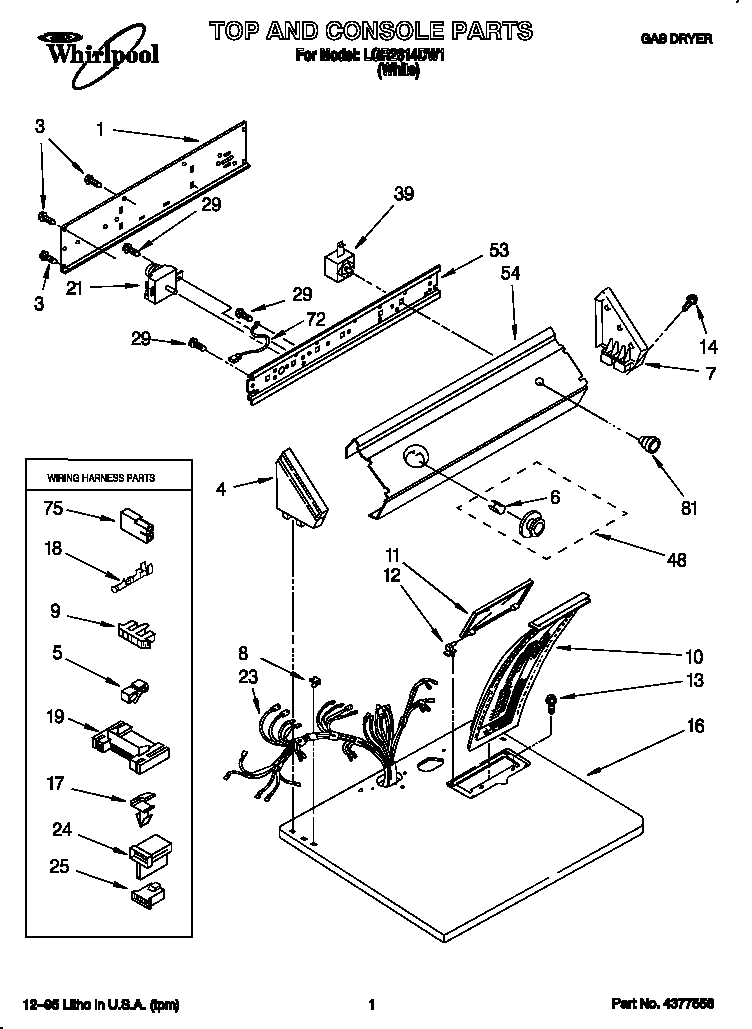 Top and console