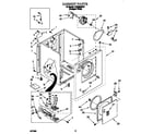 Whirlpool LGR3624DQ1 cabinet diagram