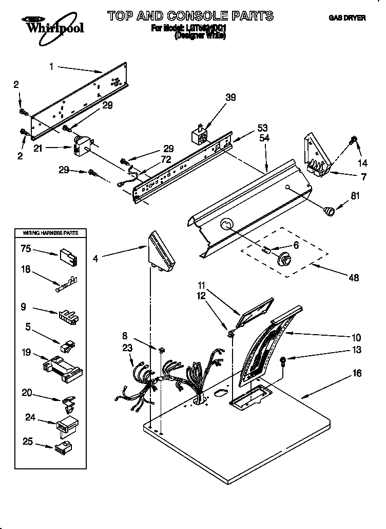 TOP AND CONSOLE