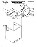 Top and cabinet