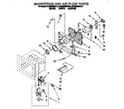 KitchenAid KEMS306BAL2 magnetron and air flow diagram