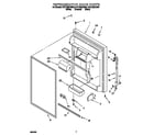 Whirlpool ET21DMXDB04 refrigerator door diagram