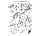 Whirlpool BHAC0830AS1 airflow and control diagram