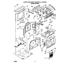 Whirlpool ACR124XD1 airflow and control diagram