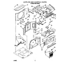 Whirlpool BHAC1230AS1 airflow and control diagram