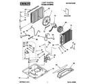 Crosley CAH12WB42 unit diagram