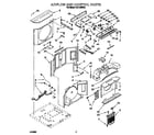 Crosley CAH12WB42 airflow and control diagram