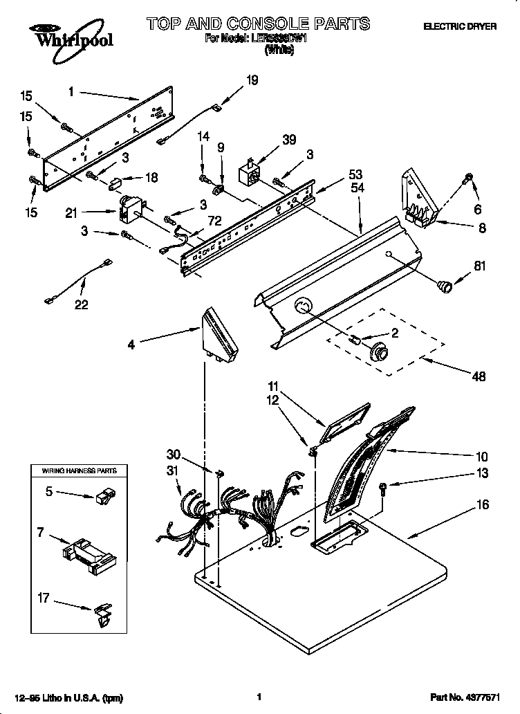 Parts diagram
