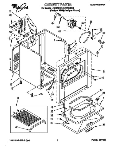 Parts diagram