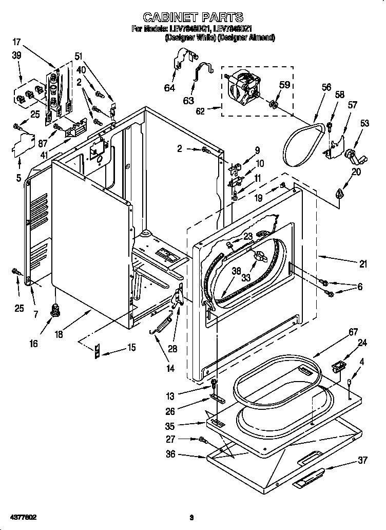 Parts diagram