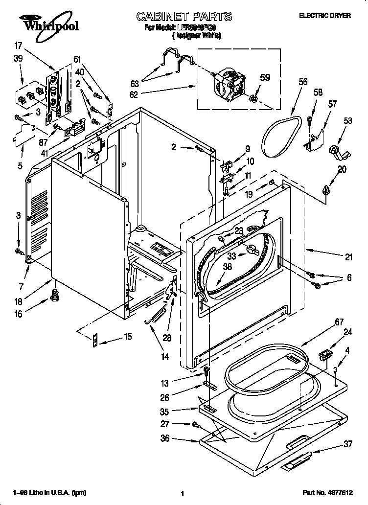 Parts diagram