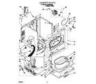 Whirlpool LGR5848EQ0 cabinet diagram