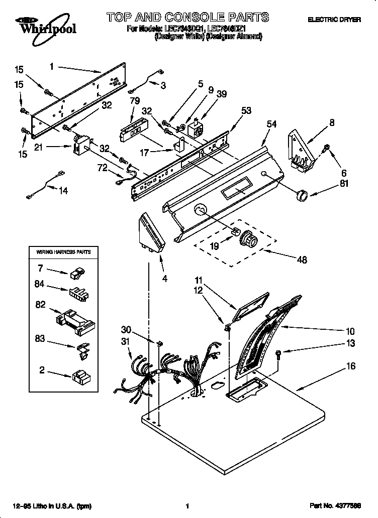 Parts diagram