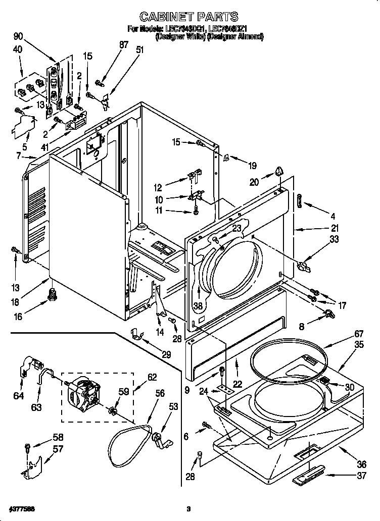 Parts diagram