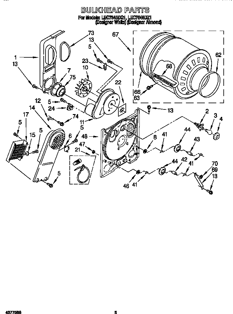 Parts diagram