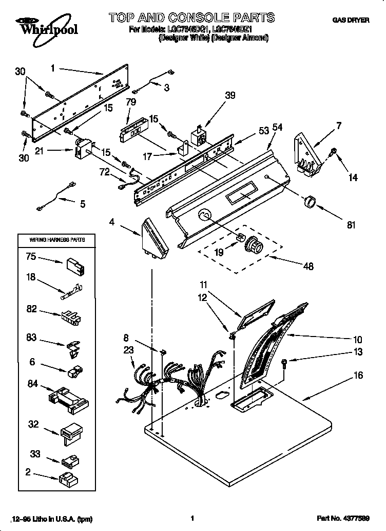 Top and console
