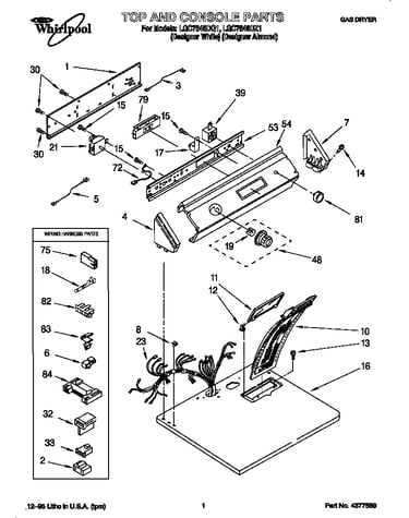 Top and console