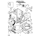 Whirlpool LGC7646DQ1 cabinet diagram