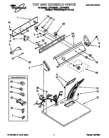 Parts diagram