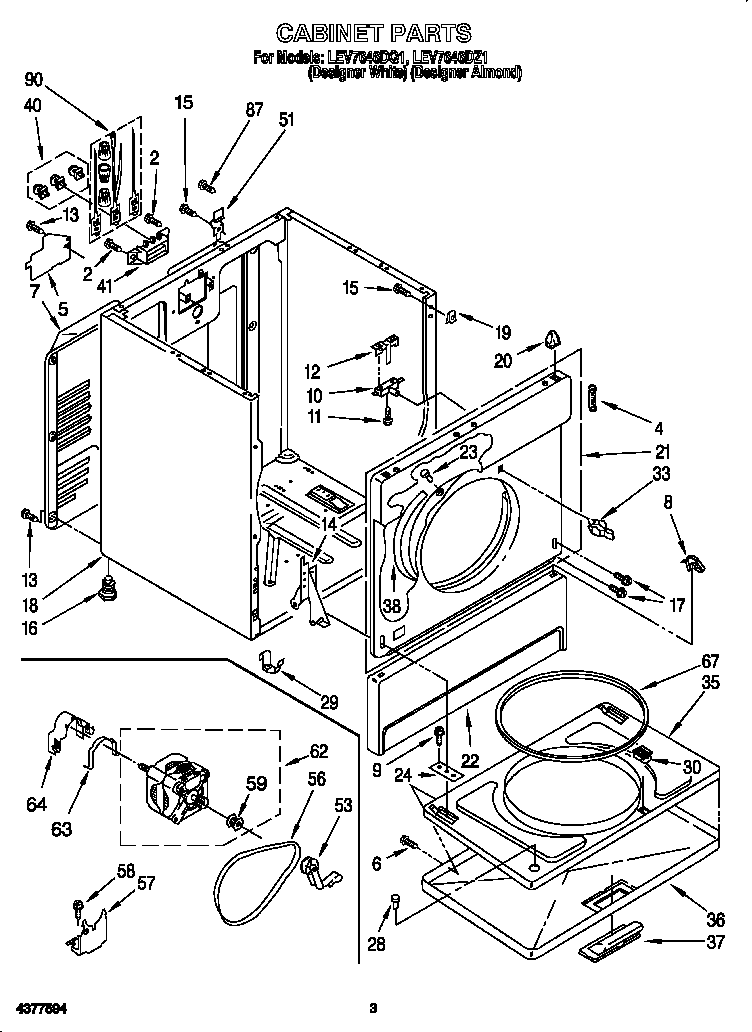 Parts diagram
