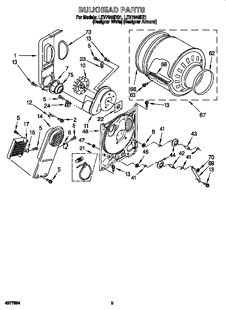 Parts diagram