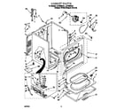 Whirlpool LGT8858DQ1 cabinet diagram