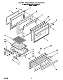 Door and broiler