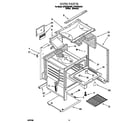 Whirlpool SF304BSAW1 oven diagram